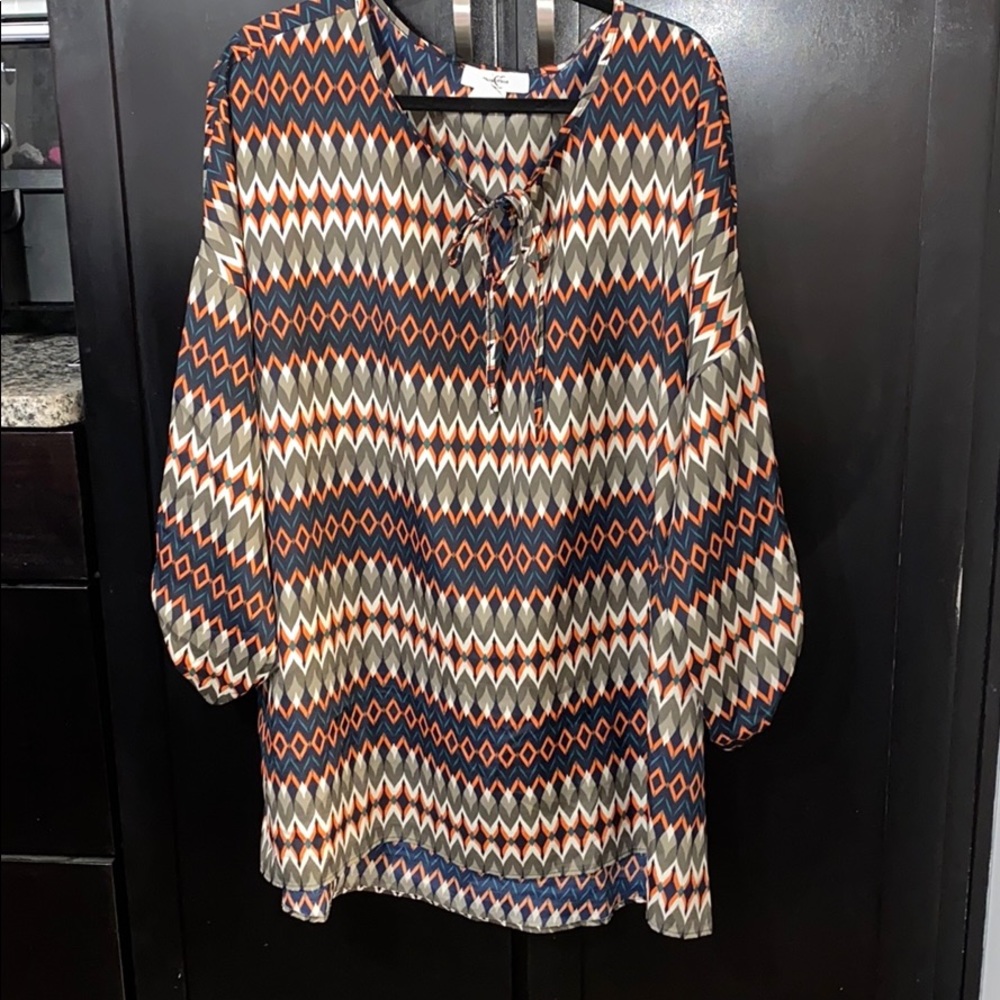 Moa Moa Patterned Blouse